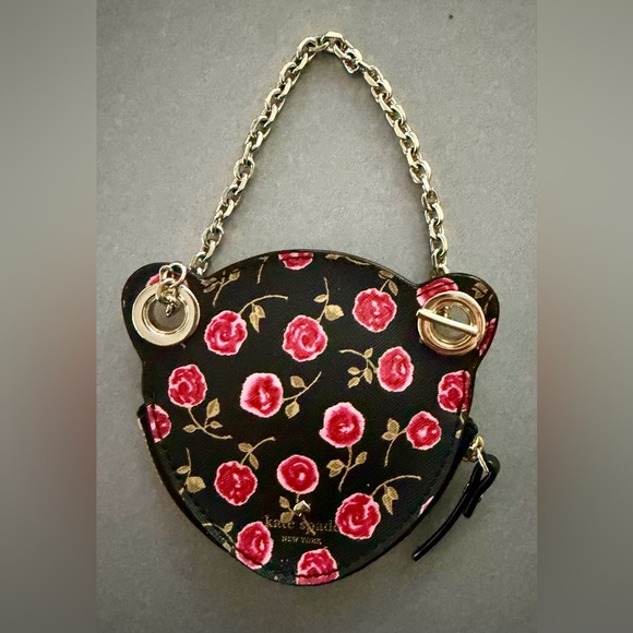 Kate Spade Run Wild Leopard Coin Purse Pouch NWOT - Picture 2 of 6